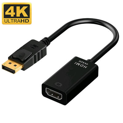Displayport maschio coassiale in oro ABS DP ad adattatore del cavo HDMI per proiettore