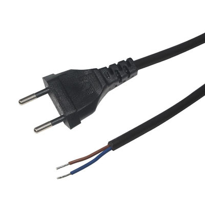 VDE Approvato UE 2 Pin a IEC C7 C8 Cordone di alimentazione per computer portatili 1.5m