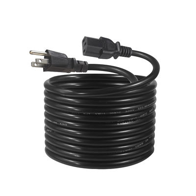 6FT Monitor Laptop Power Cord 3Prong Nema 515P a IEC 320 C13 per elettrodomestici