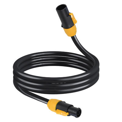 Cable PowerCON 3FT 14AWG PowerCon True1 Male To Female Cable di estensione esterno 20A impermeabile per la luce sul palco
