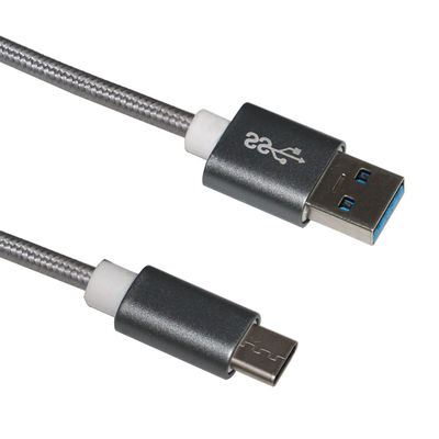 Tipo di protezione da sovraccorrenza USB To c 3.0 Cavo dati USB Tipo C 5Gbps Alta velocità 3A ricarica rapida Sovracorrente per ingrosso