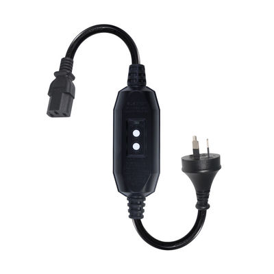 Cavo di alimentazione AU 3P a C13 con spina di sicurezza RCD 10A 250V