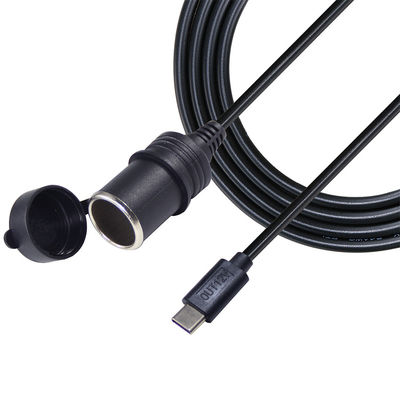 12V 24V Dual Input USB-C Car Charger Adapter Converter per la ricarica del veicolo con QC3.0 Fast Charge & Safety Protection