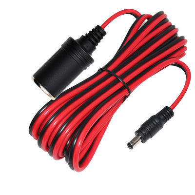 Cable di alimentazione per accendini di sigarette da presa a spina a corrente continua per alimentazione 12V 24V Dispositivi DIY e attrezzature per veicoli