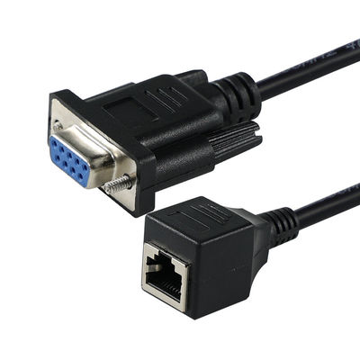 Cavo console seriale da DB9 a RJ45 per router e switch Cisco, cavo adattatore da RS232 maschio a Ethernet, 1,2 m / 1,5 m / 1,8 m