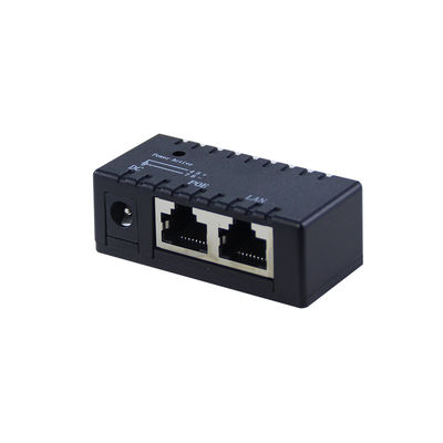 Iniezione PoE attiva - 48V Power Over Ethernet Adapter IEEE 802.3af/at Compatibile per telecamere IP, AP wireless, telefoni VoIP