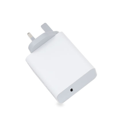 Caricabatterie da parete USB-C a 2 pin per il Regno Unito, adattatore di alimentazione da 60 W ad alta velocità per laptop/tablet/telefono