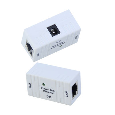 Iniettore POE 1xLAN Porta 10/100/1000mbps Power Over Ethernet 12V 1A