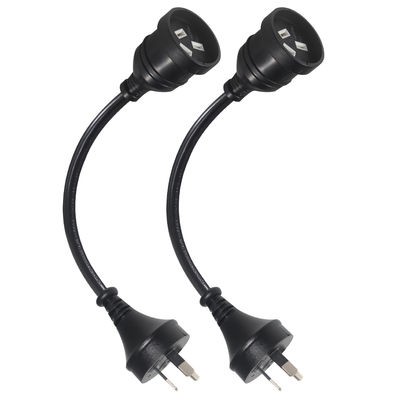 SAA certificato AU 3Pin maschio a femmina cavo di estensione di potenza