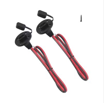 SAE Socket Sidewall Port Panel Mount Connector con tappo antipolvere