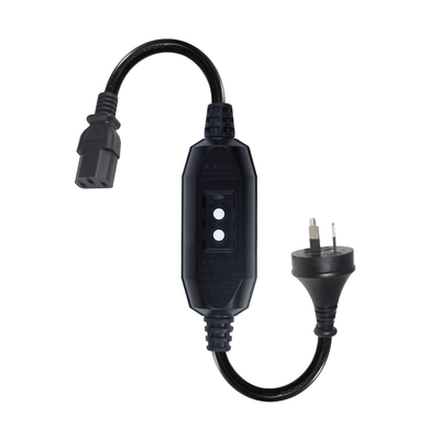 Cavo di alimentazione AU Plug a IEC C13 con RCD 10A 240V