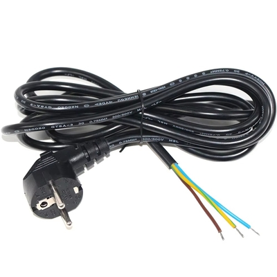 Cavo di alimentazione EU Schuko CEE 7/7 a fili spellati stagnati H05VV-F 3G1.0mm²