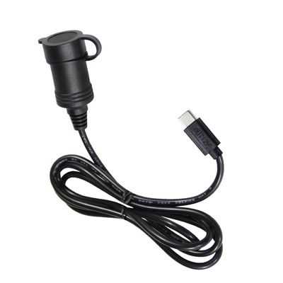 12V auto accenditore di sigarette presa per USB-C adattatore di alimentazione Converter presa di corrente continua con porta tipo-C per telefono tablet GPS Dash Cam