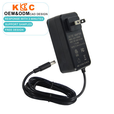 US Standard 12V 5A DC Power Supply con connettore a canna 5.5x2.1mm per luci a LED,motore elettrico / pompa d'acqua