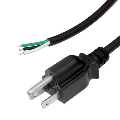 Corde di alimentazione personalizzabili NEMA 5-15P a filo stagnato 300V