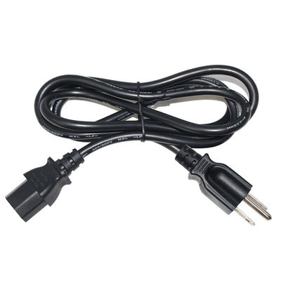 NEMA 5-15P universale a IEC C13 cavo di alimentazione 10A 250V UL certificato per computer/server/attrezzature mediche