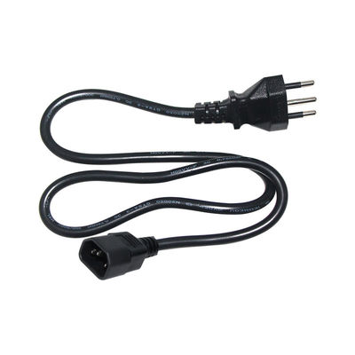 IEC C13 connettore cavo di alimentazione brasiliano brasile 3 pin cavo di alimentazione 100v-240v