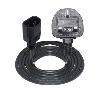 Cable di alimentazione per elettrodomestici IP11 0,5 m con 3 nuclei H05VV-F 3*0,75/1,0/1,5 mm2