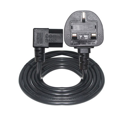 Cable di alimentazione per elettrodomestici IP11 0,5 m con 3 nuclei H05VV-F 3*0,75/1,0/1,5 mm2