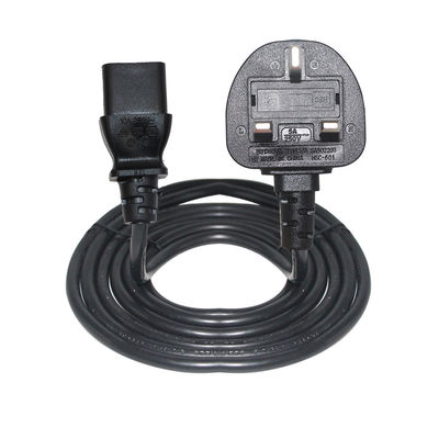 Cable di alimentazione per elettrodomestici IP11 0,5 m con 3 nuclei H05VV-F 3*0,75/1,0/1,5 mm2