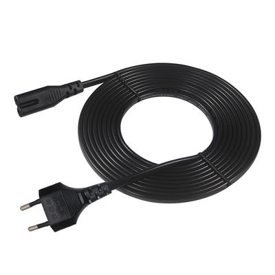 VDE approvato cavo di alimentazione elettrica per computer portatili con presa UE 2PIN e C7 C8 IEC