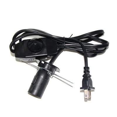 16AWG cavo di alimentazione USA con prese E12 E14 E26 E27