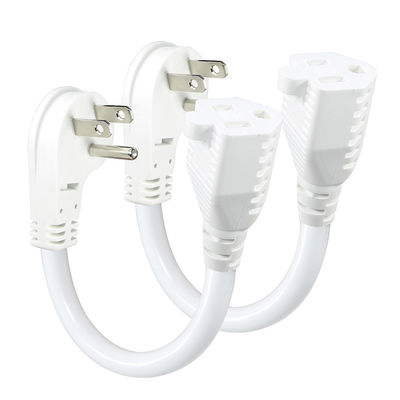 US 5-15p a Nema 5-15r Femminile Plug Corde di alimentazione elettrica per PC 1FT 2FT