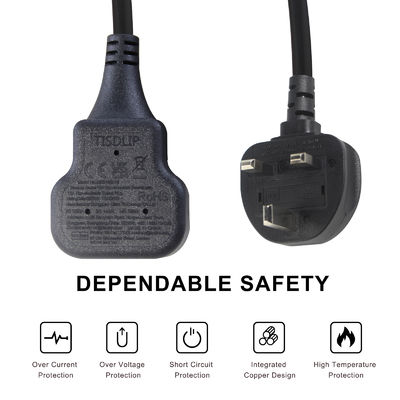Cavo di prolunga UK a 3 pin 1M 13A 250V CA