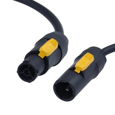 Cable PowerCon True1 Maschio a Femmina 20A per la sicurezza e la sicurezza per la luce sul palco