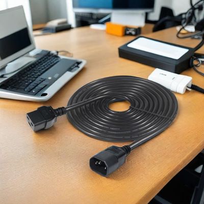 Cavo di alimentazione IEC C19 a C14 16AWG 250V 1.8m per apparecchiature industriali