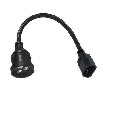 240V 3 Prong IEC 320 C14 Corde di alimentazione elettrica per una connessione TV fluida In Australia