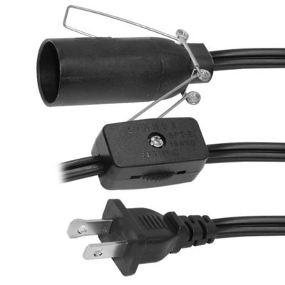 E27 porta lampadina base esterna porta lampadina a presa a LED con spina USA impermeabile