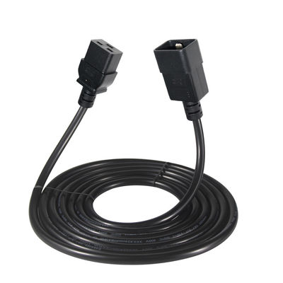 Giubbotto in PVC 3Pin Plug C19 C20 Corde di alimentazione elettrica
