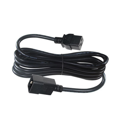Giubbotto in PVC 3Pin Plug C19 C20 Corde di alimentazione elettrica