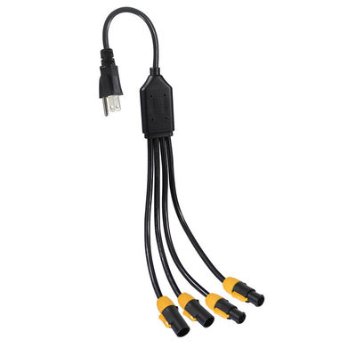 Standard 515P Sjow 16Awg True1 connettore 4 X Nac3fca Powercon Ac Nema cavo di alimentazione