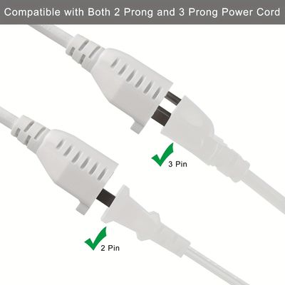 125V 13A Corde elettriche NEMA5-15P a NEMA 5-15R 1 a 2 Y Splitter SJT 16AWG 3 fili