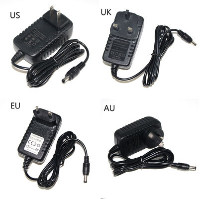 Adaptatore di alimentazione DC 12V 2A per telecamere Cctv Ip
