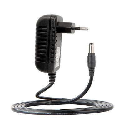 Bianco 1m 24AWG 12W caricabatterie a parete Kc 220V 1A trasformatore Ac Dc 5.5*2.1mm adattatore di alimentazione 12V 2A 24W