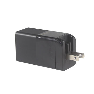 Caricabile portatile 65W 2 porte Piccolo caricabatterie a carica rapida PD con nitrito di gallio GaN