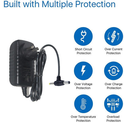 OEM Dual Dc 2.1Mm 2.5Mm 12V alimentazione AC Adapter Eu Us Uk Au Plug