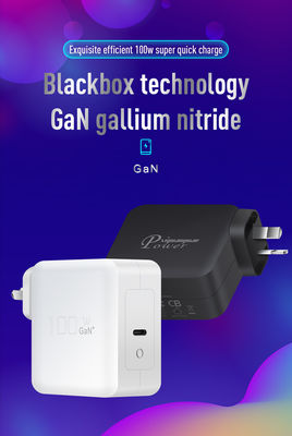 100W Mini High Power AU SAA QC3.0 4.0 Usb Tipo C Pd Gan Wall Phone Charger per QC4.0