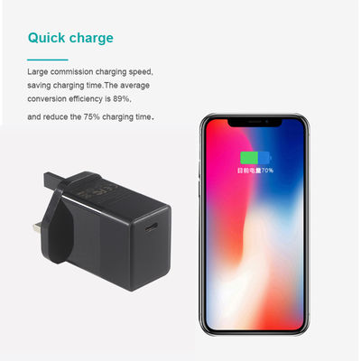 Caricabatterie USB da parete da 45W tipo-C UK 65W 30W Pcba Fast Gan Travel Charger Australia