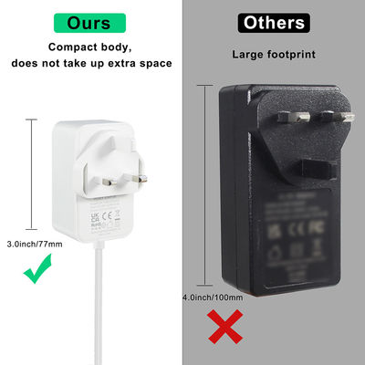 12V 2A Adaptore di alimentazione UK Plug For Kids Auto elettriche DC Jack 5.5x2.1mm