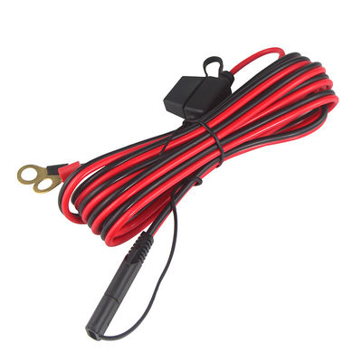 10A 2 Pin SAE caricabatterie per Eyelet Terminal Cavo di energia solare 2ft bassa tensione