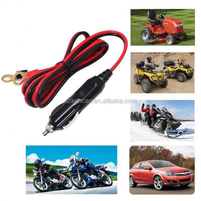 1M Spt-2 12V 24V Cavo solare per auto accenditore di sigarette Adaptatore maschile per 2 terminali anulare