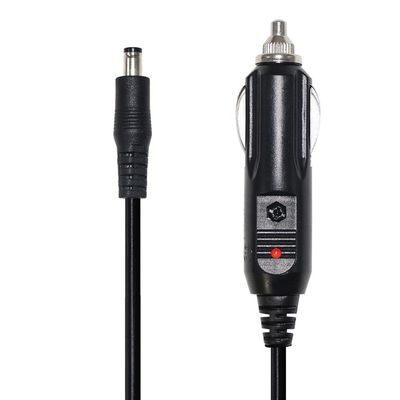Cavo portatile DC12V per accendini per sigarette con connettore da 5,5 mm*2,1 mm