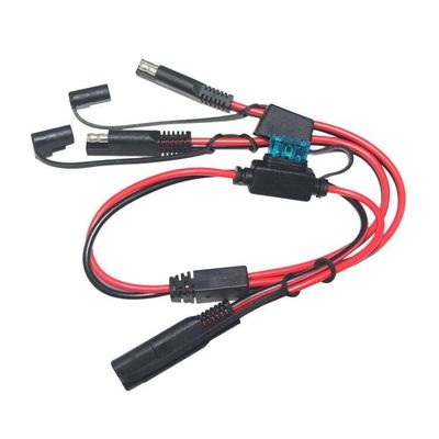 12V 24V SAE 2Pin Cavo di energia solare Disconnessione rapida di rilascio di presa con giacca in PVC