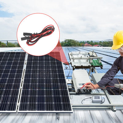 12V 24V SAE 2Pin Cavo di energia solare Disconnessione rapida di rilascio di presa con giacca in PVC