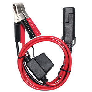 1.5m 5A Fused Alligator Clips To Dc SAE Cable Battery Warterproof
