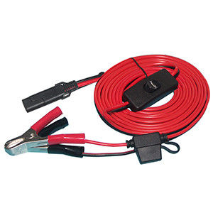 1.5m 5A Fused Alligator Clips To Dc SAE Cable Battery Warterproof